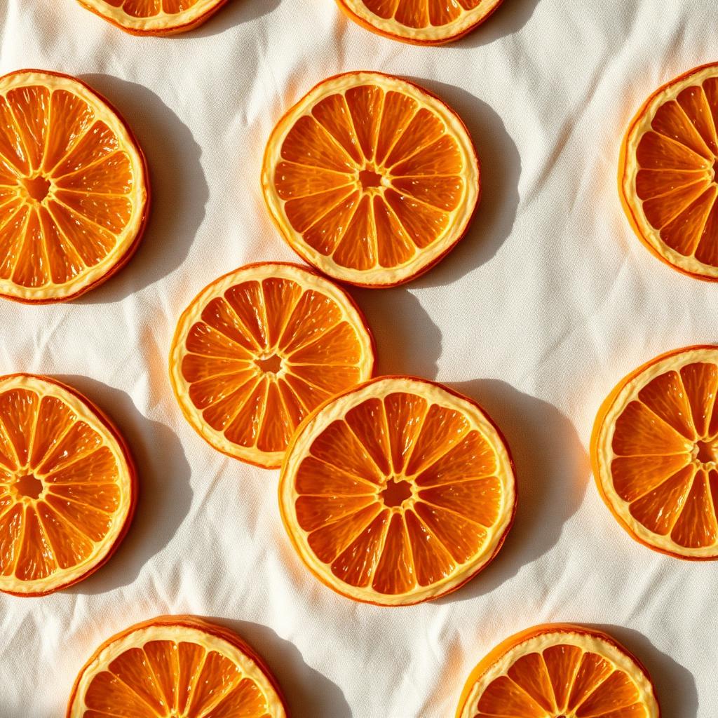 Orange — dehydrated